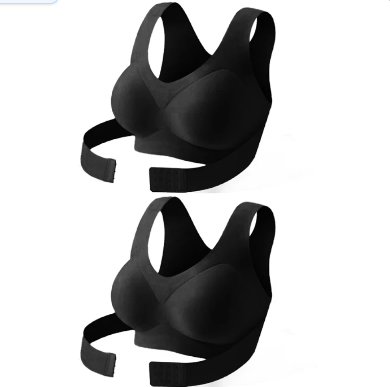 FormFitCo Bralette set in Black