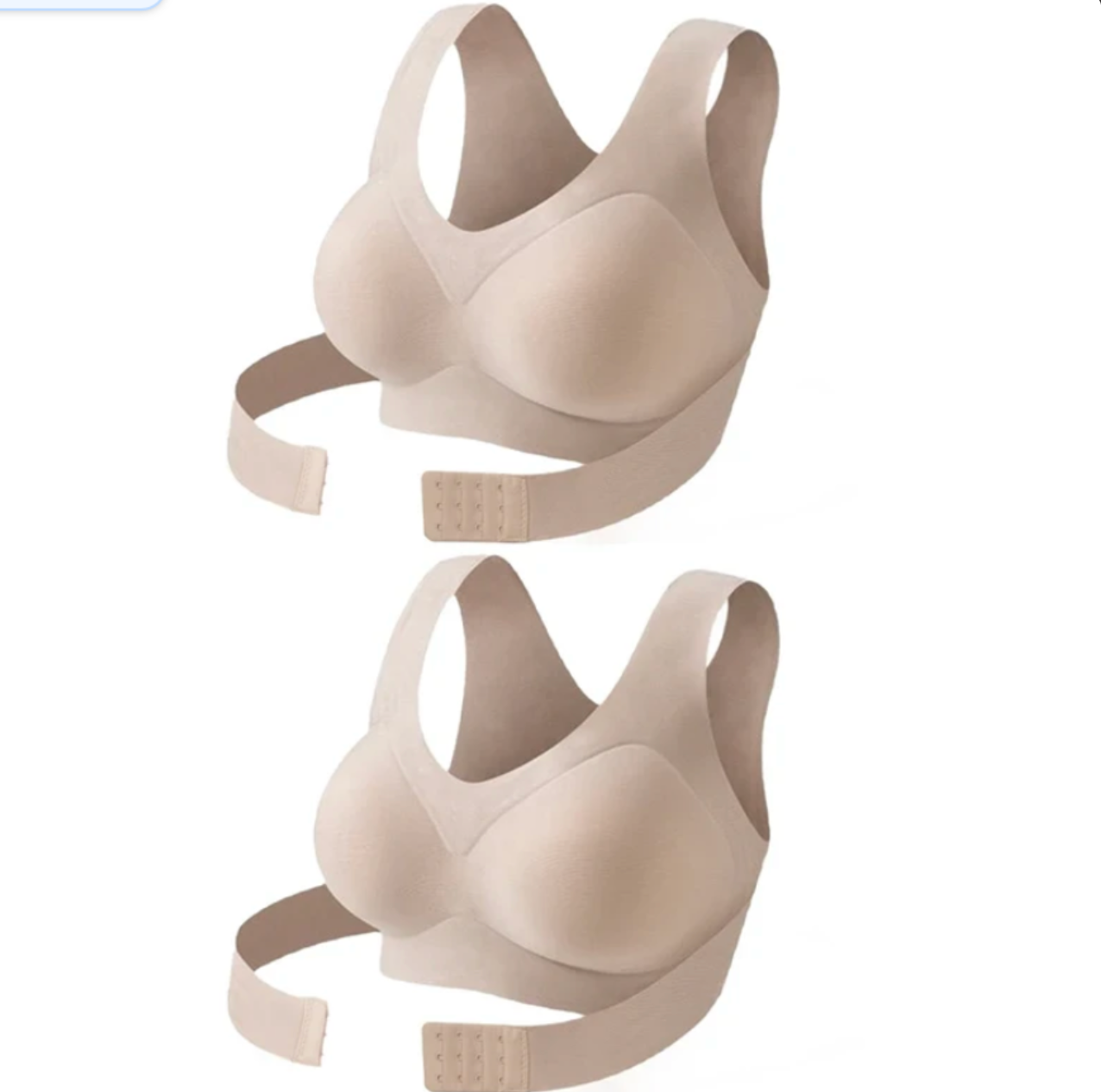FormFitCo Bralette set in Nude
