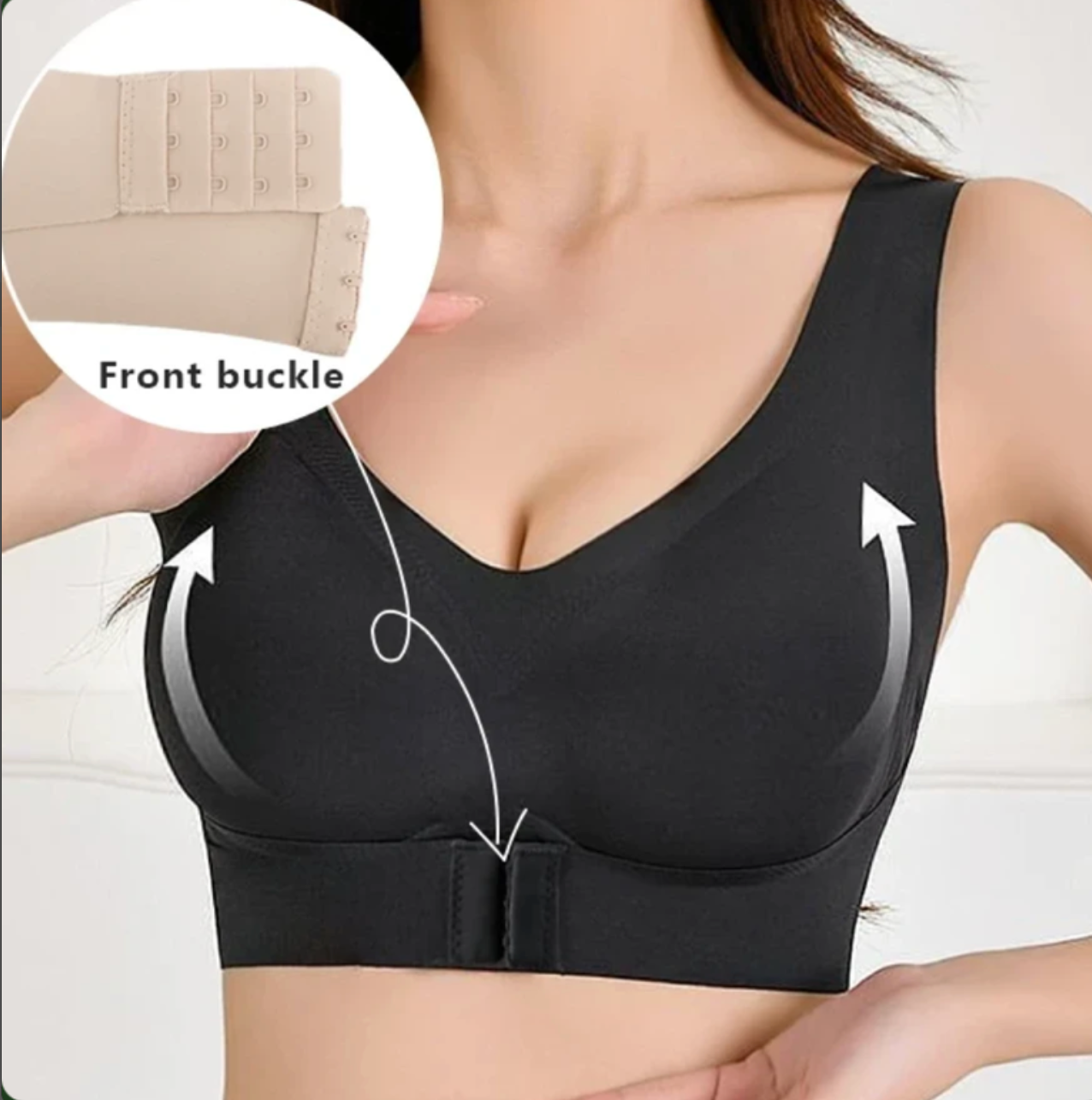 Adjustable front buckle detail