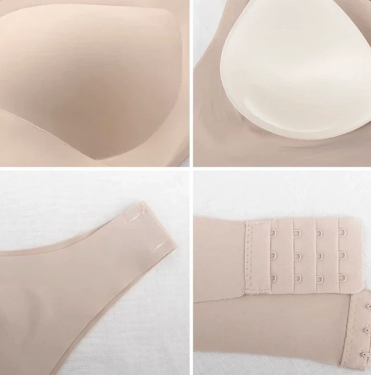 FormFitCo bralette construction detail