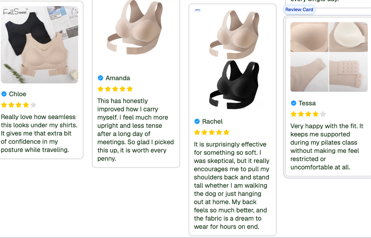 More FormFitCo customer reviews